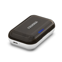 HKM-501715 Bluetooth Wireless Headset with Charging Case, Stereo Sound, and Power Display