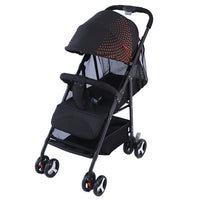 HKM-501715 One-Hand Foldable Baby Stroller for Ages 0-3 with Quick Folding Mechanism