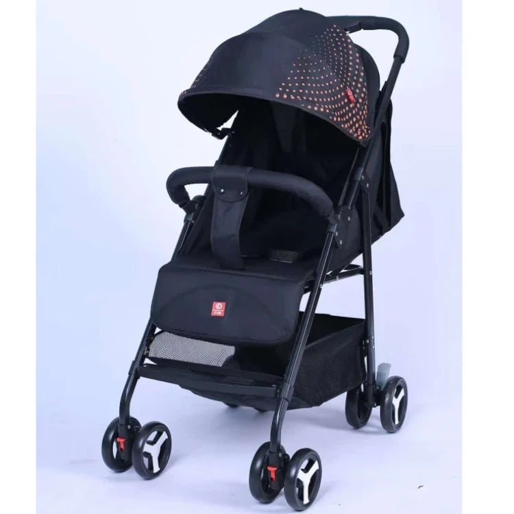 HKM-501715 One-Hand Foldable Baby Stroller for Ages 0-3 with Quick Folding Mechanism