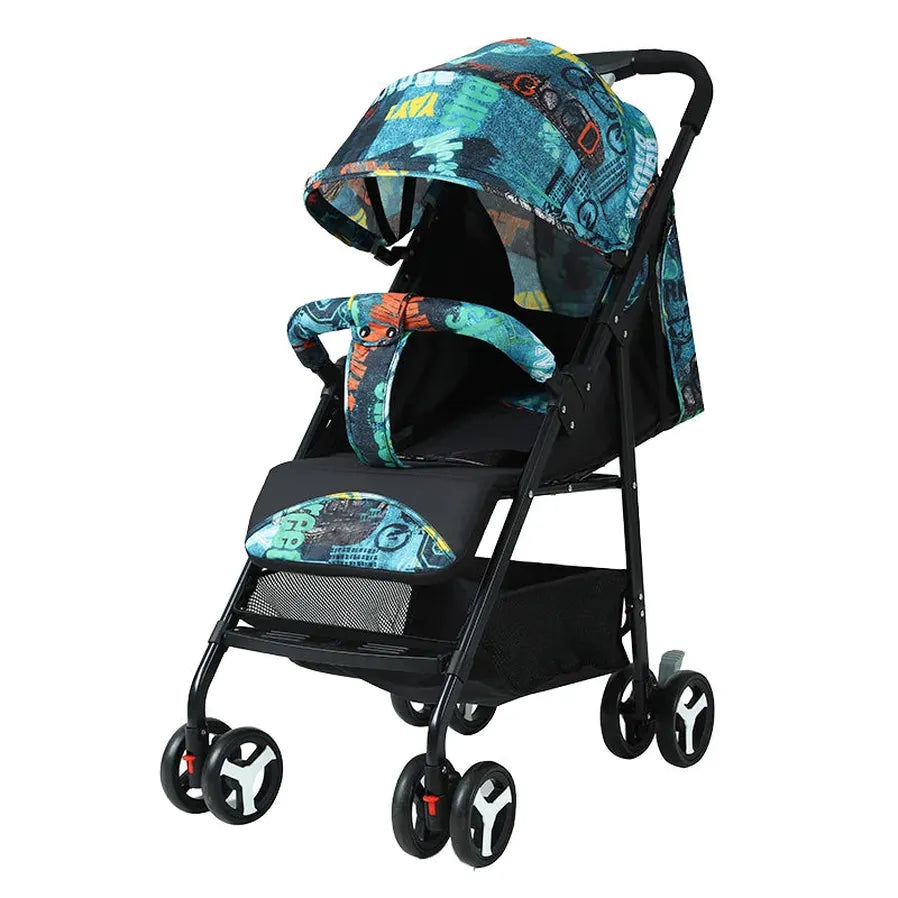 HKM-501715 One-Hand Foldable Baby Stroller for Ages 0-3 with Quick Folding Mechanism