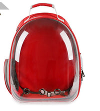 HKM-5018173 360 Degree Sightseeing Portable Pet Backpack Carrier with Bubble Design, Breathable and Lightweight Rucksack for Small Pets