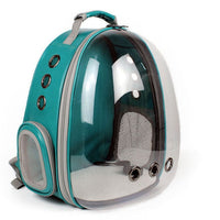 HKM-5018173 360 Degree Sightseeing Portable Pet Backpack Carrier with Bubble Design, Breathable and Lightweight Rucksack for Small Pets