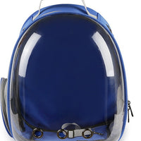 HKM-5018173 360 Degree Sightseeing Portable Pet Backpack Carrier with Bubble Design, Breathable and Lightweight Rucksack for Small Pets