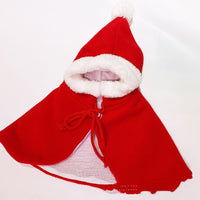 HKM-5019069 Christmas-Themed Shawl Cloak for Small Dogs and Cats - Available in Red, Green, and Elk Print