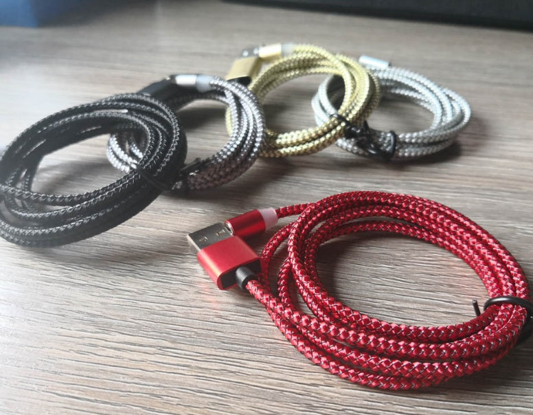 HKM-501907 3-in-1 Magnetic Charging Cable with LED Indicator for Easy One-Handed Use