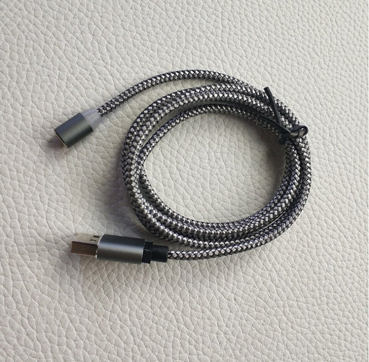 HKM-501907 3-in-1 Magnetic Charging Cable with LED Indicator for Easy One-Handed Use