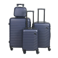 HKM-501907 OMASKA Custom ABS Luggage Set - 14, 20, 24, 28 Inch Spinner Wheels Travel Suitcases