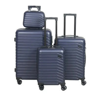 HKM-501907 OMASKA Custom ABS Luggage Set - 14, 20, 24, 28 Inch Spinner Wheels Travel Suitcases
