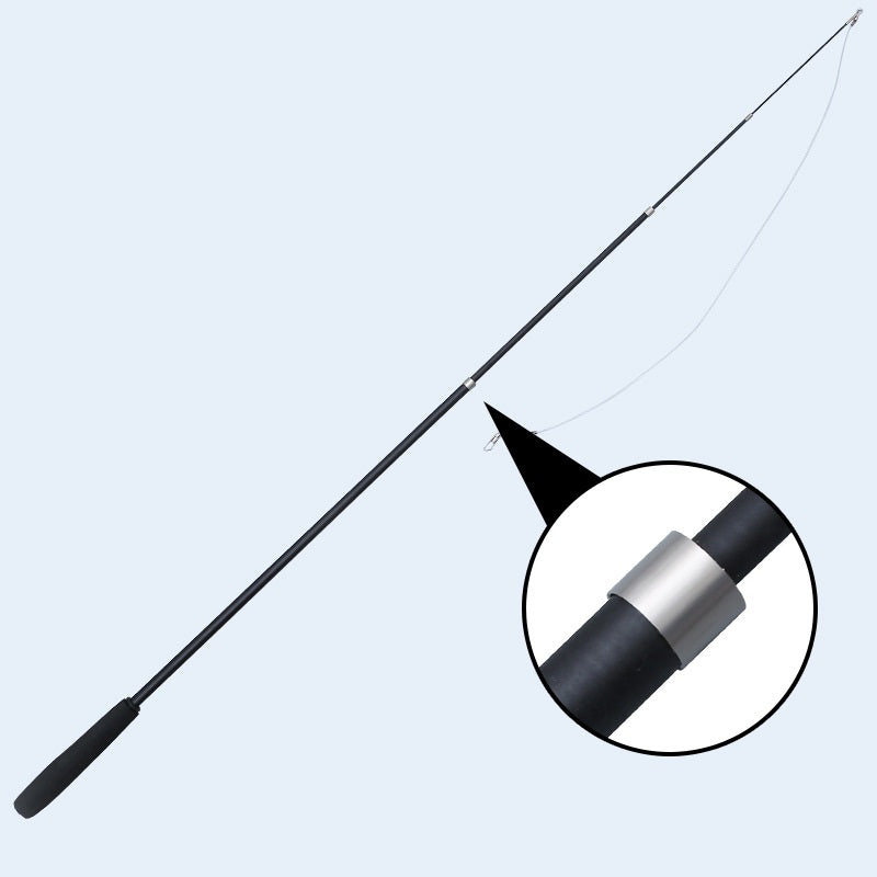 HKM-5019325 Telescopic Cat Toy Set with Replacement Feather Heads and Fishing Line