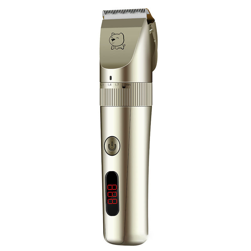 HKM-5020093 Professional Rechargeable Electric Shear with Ceramic Blade for Pet Grooming
