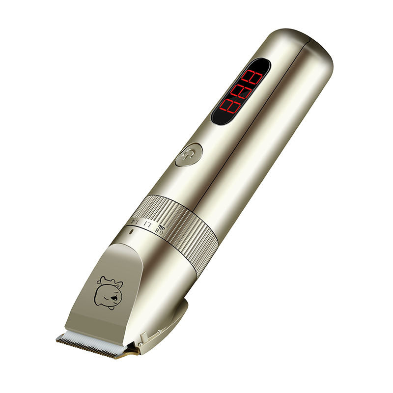 HKM-5020093 Professional Rechargeable Electric Shear with Ceramic Blade for Pet Grooming