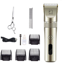 HKM-5020093 Professional Rechargeable Electric Shear with Ceramic Blade for Pet Grooming