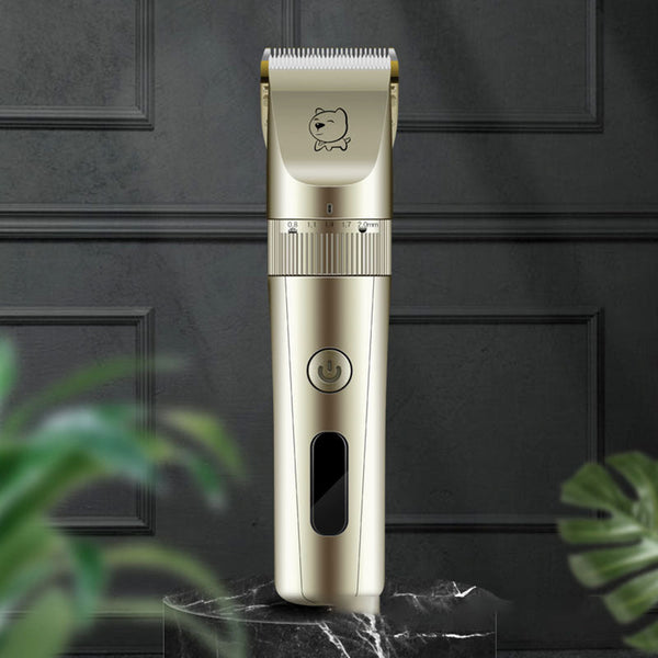 HKM-5020093 Professional Rechargeable Electric Shear with Ceramic Blade for Pet Grooming