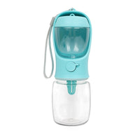 HKM-5020349 Portable Dual-Use Dog Drinking Cup with Split Water Grain Design - Available in 350ml and 550ml