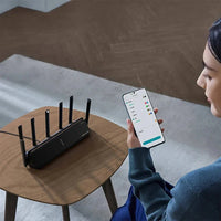 HKM-502035 Mi Router BE7000 WiFi 7 Mesh Router with 1GB Ethernet Ports and VPN Signal Amplifier