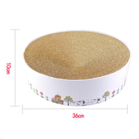 HKM-5020477 Corrugated Paper Cat Scratcher Toy for Interactive Play and Scratching Fun