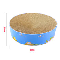 HKM-5020477 Corrugated Paper Cat Scratcher Toy for Interactive Play and Scratching Fun