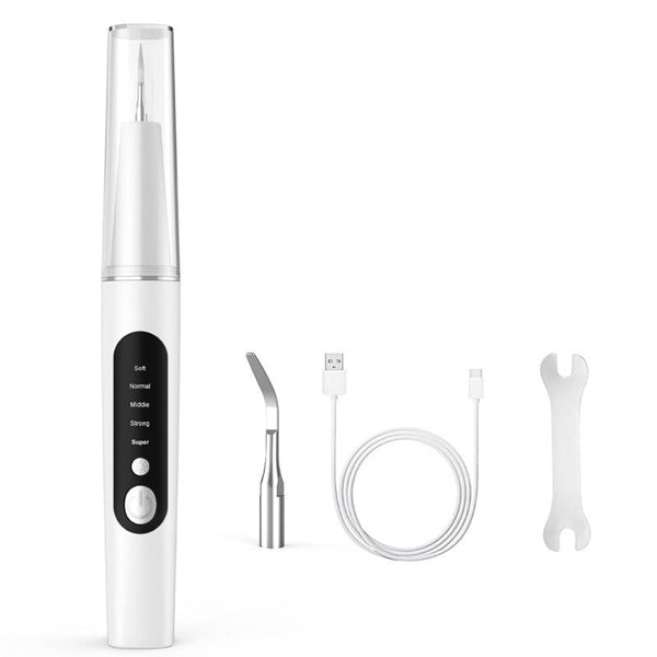HKM-5021757 Electric Tooth Cleaner for Pets with 2 Cleaning Heads and USB Charger Kit for Dental Care