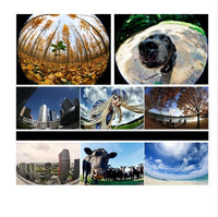 HKM-502227 12X Universal Telephoto Mobile Lens with Wide Angle, Macro, and Fisheye Features