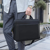 HKM-502227 Durable Waterproof Oxford Laptop Tote with Large Capacity for Computers and Accessories