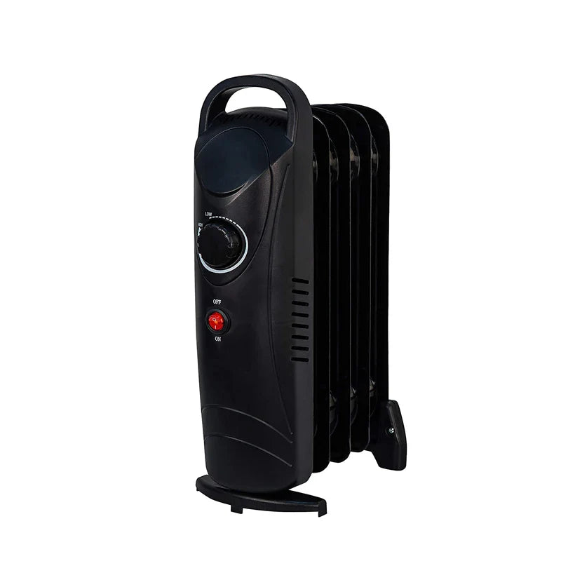 HKM-502291 Electric Oil-Filled Radiator Heater - 2000W Portable Freestanding with Adjustable Thermostat and Safety Features