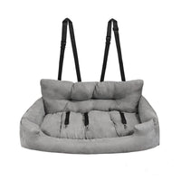 HKM-5024317 Gray Large Dog Rear Trunk Cushion Mat for Spacious Comfort in Vehicles