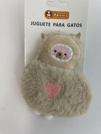 HKM-5025085 Plush Sheep Cat Toy – Soft and Cuddly with Irresistible Appeal for Cats