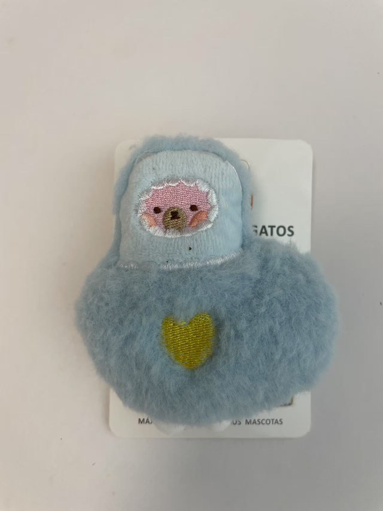 HKM-5025085 Plush Sheep Cat Toy – Soft and Cuddly with Irresistible Appeal for Cats