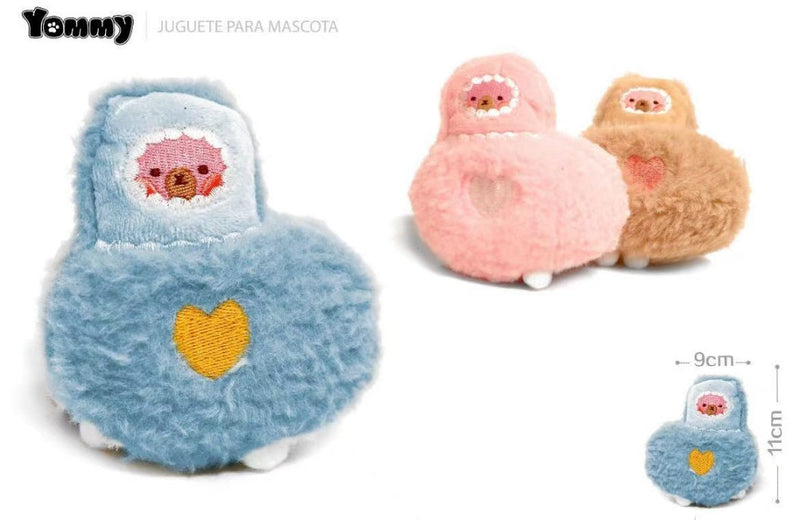 HKM-5025085 Plush Sheep Cat Toy – Soft and Cuddly with Irresistible Appeal for Cats