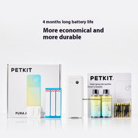 HKM-5025725 Smart Spray Odor Removal Machine for Litter Boxes - Pet-Friendly Freshener for Cats and Dogs