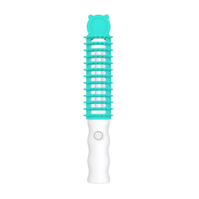 HKM-5025853 Ozone Pet Grooming Brush for Shedding and Odor Elimination, Electronic Dog & Cat Hair Remover