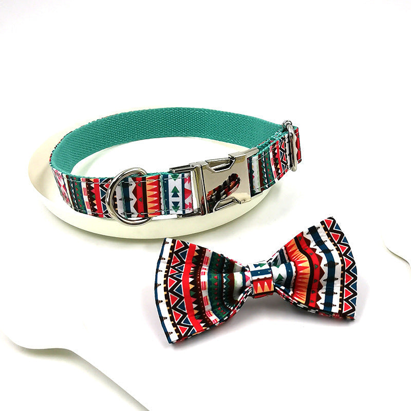 HKM-5026109 Customizable Pet Collar with Unique Lettering Design for Dogs and Cats