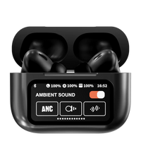 HKM-502675 A9Pro Touch Screen True Wireless Earbuds with ANC and ENC, Bluetooth 5.4 Technology