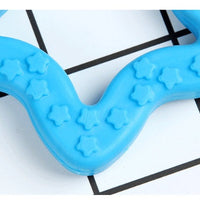 HKM-5030845 Rubber Star Pet Molar Stick for Dogs and Cats - Tooth Grinding Toy