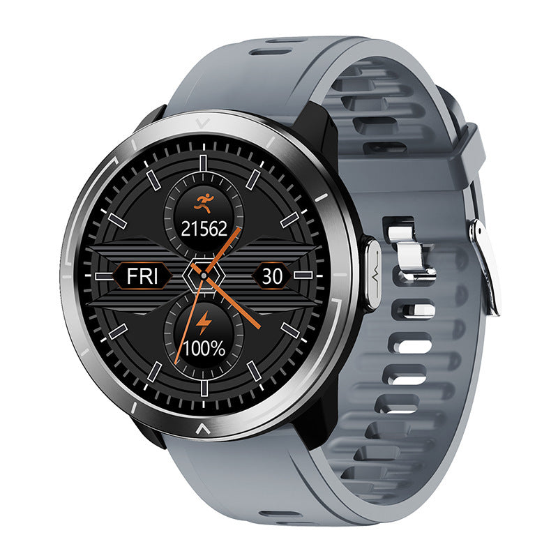 HKM-503187 Smart Bracelet with ECG Heart Rate Monitor and Bluetooth Connectivity - 1.3-Inch Touch Screen Sports Watch