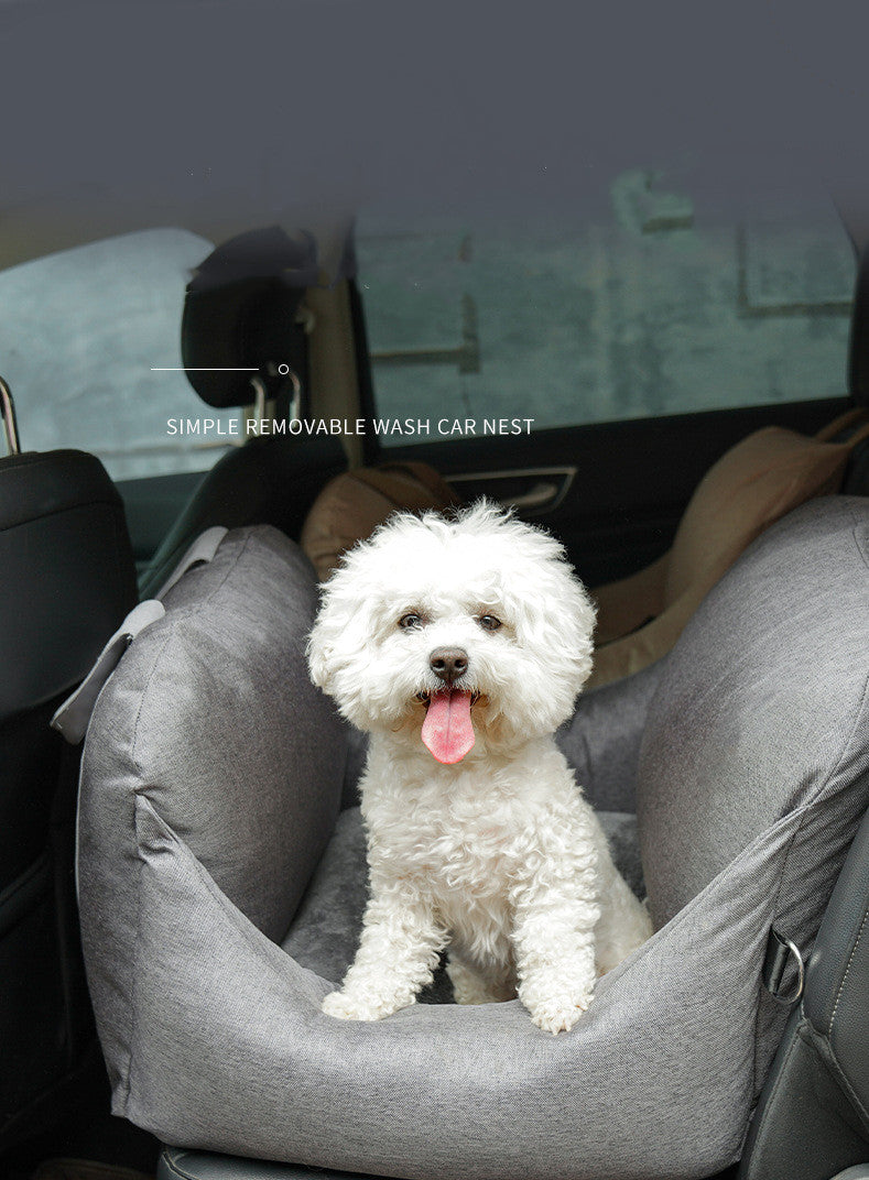 HKM-5032253 Removable and Washable Pet Travel Mat for Small Dogs and Cats, Light Gray, Charcoal Gray, Beige