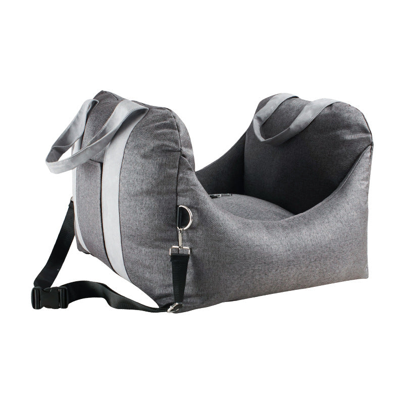 HKM-5032253 Removable and Washable Pet Travel Mat for Small Dogs and Cats, Light Gray, Charcoal Gray, Beige