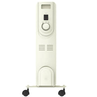 HKM-503443 Electric Oil-Filled Radiator Heater 1500W with Adjustable Thermostat and Safety Features for Home Use
