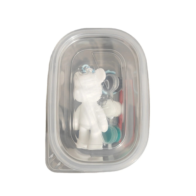 HKM-503507 DIY Painting Kit for Kids - Cute Keychain, Doll Toys, Ceramics, and Plaster Art Set