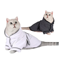 HKM-5035453 Winter Warm Pajamas and Bathrobes for Small and Large Dogs and Cats, Absorbent Four-Legged Apparel