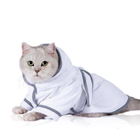 HKM-5035453 Winter Warm Pajamas and Bathrobes for Small and Large Dogs and Cats, Absorbent Four-Legged Apparel