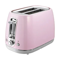 HKM-503571 Custom Logo 304 Stainless Steel Black Toaster with Clear Window