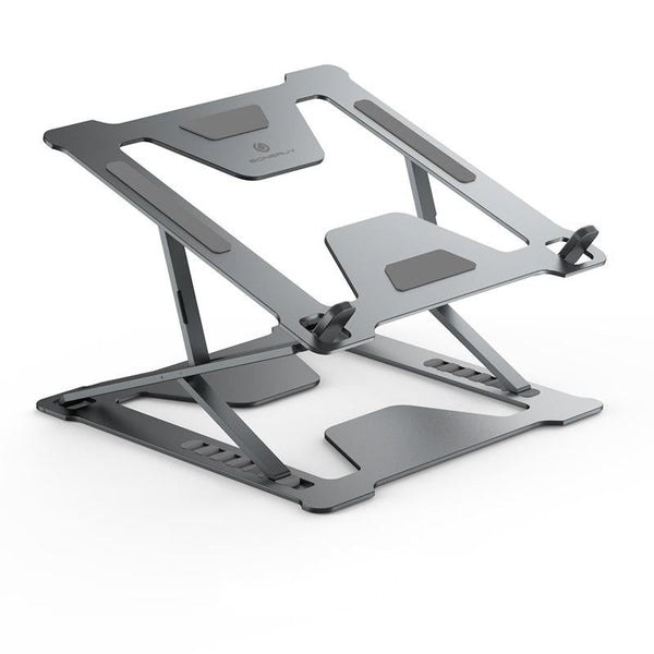 HKM-503891 Aluminum Alloy Laptop Bracket with Adjustable Heights for Improved Heat Dissipation and Portability