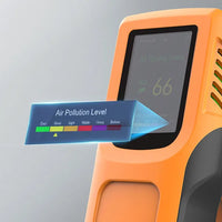 HKM-504019 Portable Multi-Function Air Quality Monitor for CO2, TVOC, PM2.5, and PM10 Detection