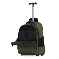 HKM-504147 Custom Trolley Backpack with Wheels for Air Travel and Cabin Use