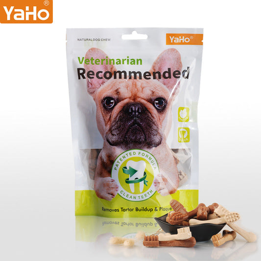 HKM-5041597 Mixed Flavor Dog Snacks for Adults - 150g Pack of 10 Pieces