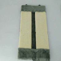 HKM-5041725 Eco-Friendly Foldable Cat Scratcher with Natural Sisal and Cat Grass Gift