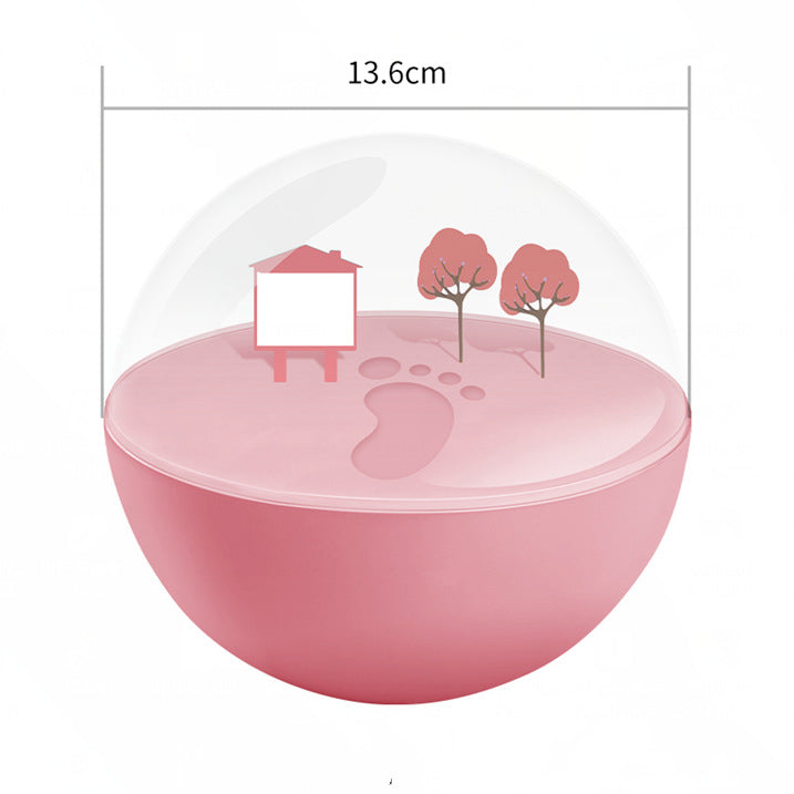 HKM-5042365 Pet Hand and Footprint Clay Kit for Memorable Home Decoration, Includes Ink Pad and Accessories