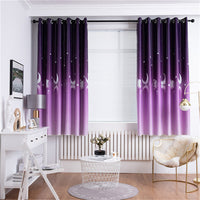HKM-504531 Modern Polyester Printed Curtain Fabric for Bedroom and Living Room Shading