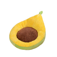 HKM-5045565 Detachable Avocado-Themed Pet Kennel for Small Dogs and Cats - Available in Yellow Green and Gray White
